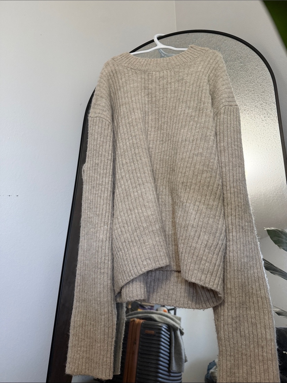 H&M Beige Knit Sweater